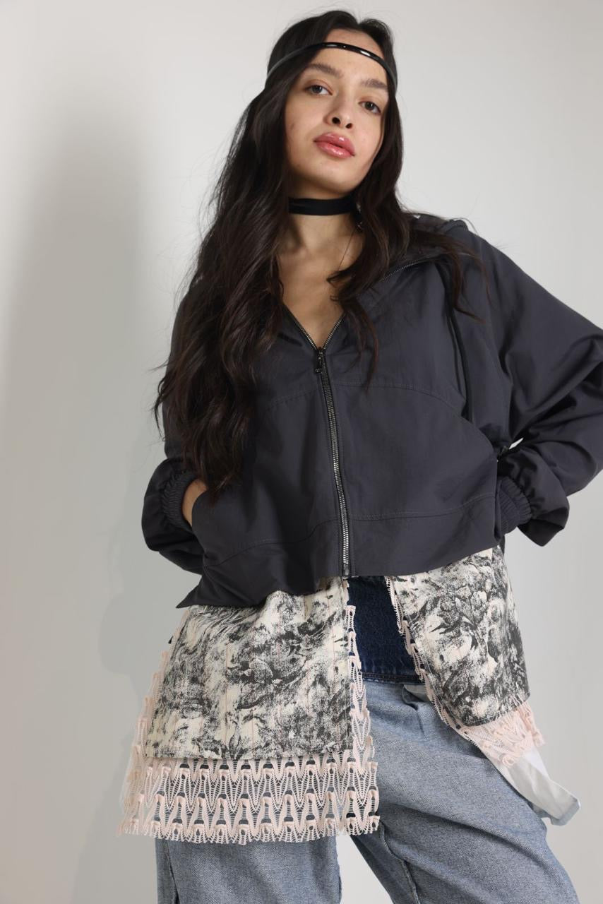 Water proof patterned jacket