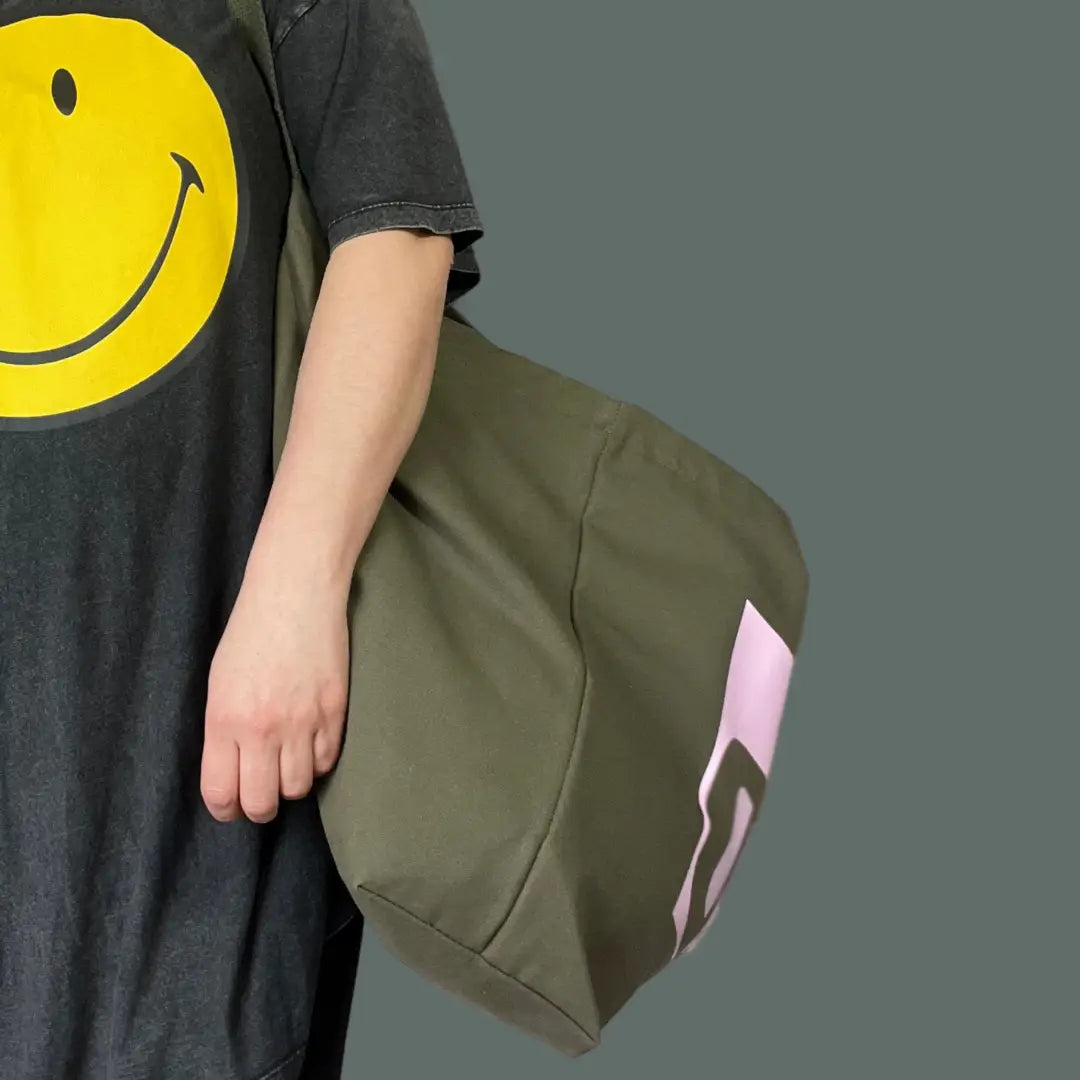 Jumbo Swim Wild Bag Olive/ Pink