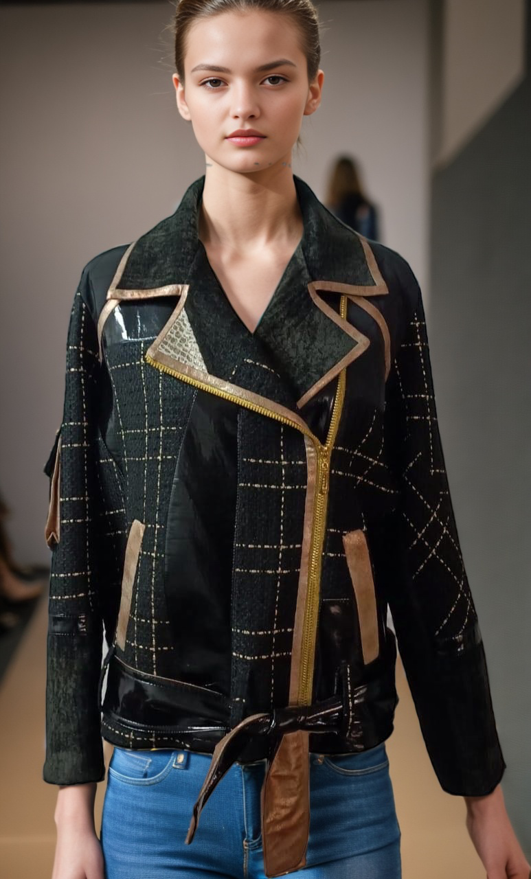 TWEED BIKER
