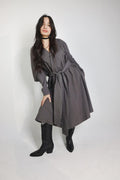 GREY RICHMOND TRENCH COAT