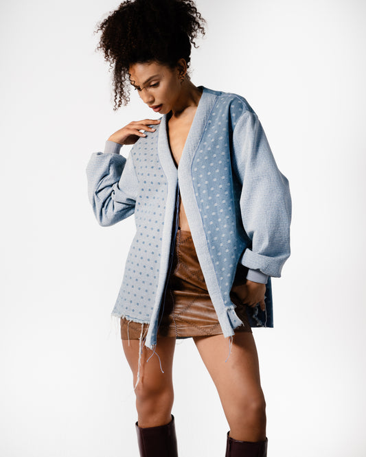 The Polka Cardigan