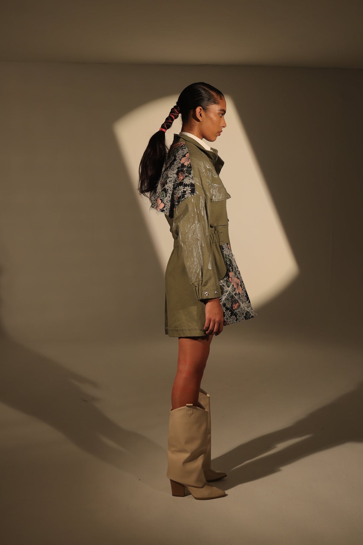 THE FLORAL PARKA JACKET