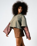 THE PAISLEY CROPPED SWEATER