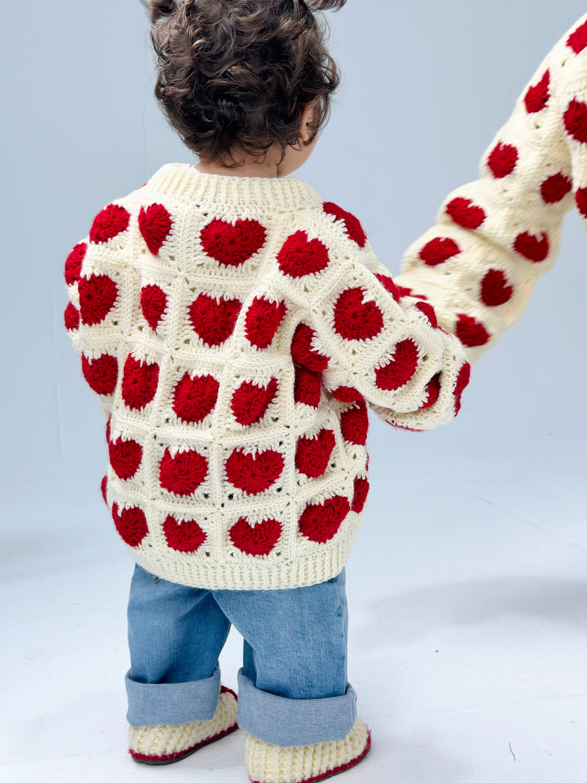 BABY WHOLEHEARTED CARDIGAN (baby/Adult matching set, Sold Separately)