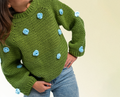 BASIL BLOOM PULLOVER Basil (Pre-order)