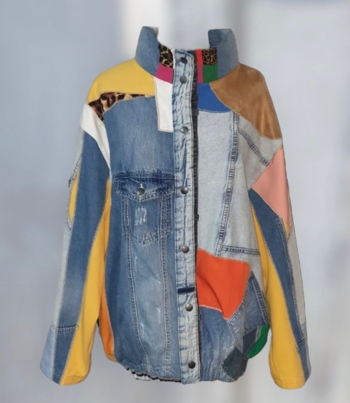 DENIM PATCH JACKET