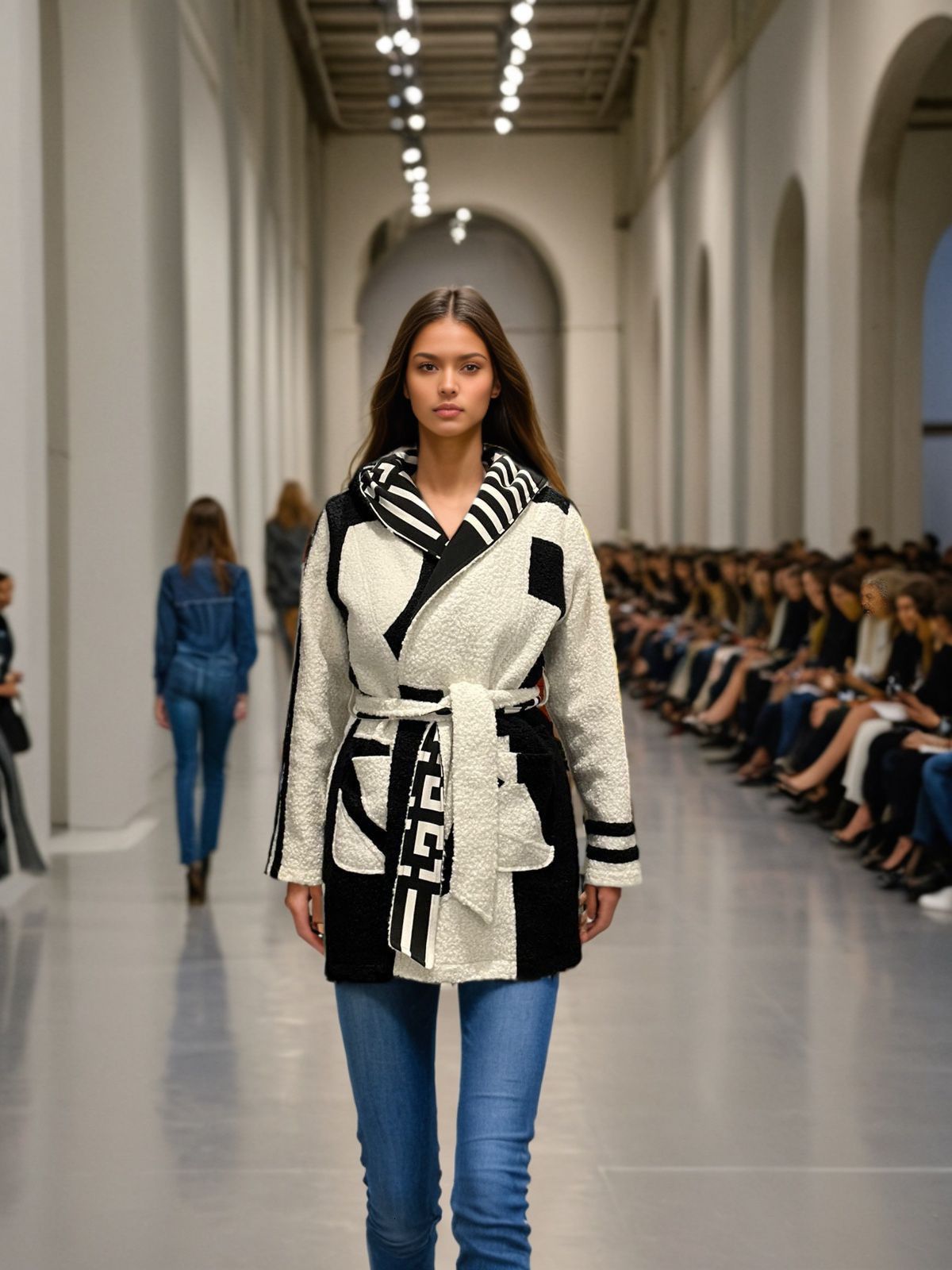 WINDSOR ZEBRA COAT