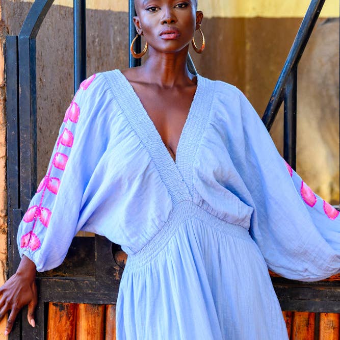 THE AZURE MAXI DRESS