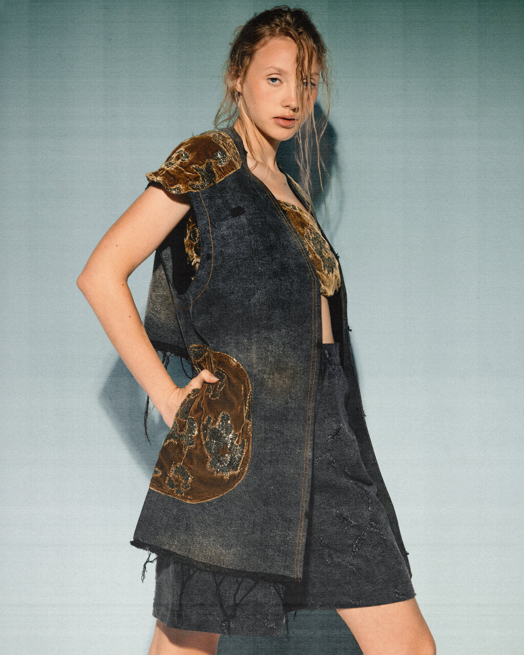 The Patchwork Vest Salash Store