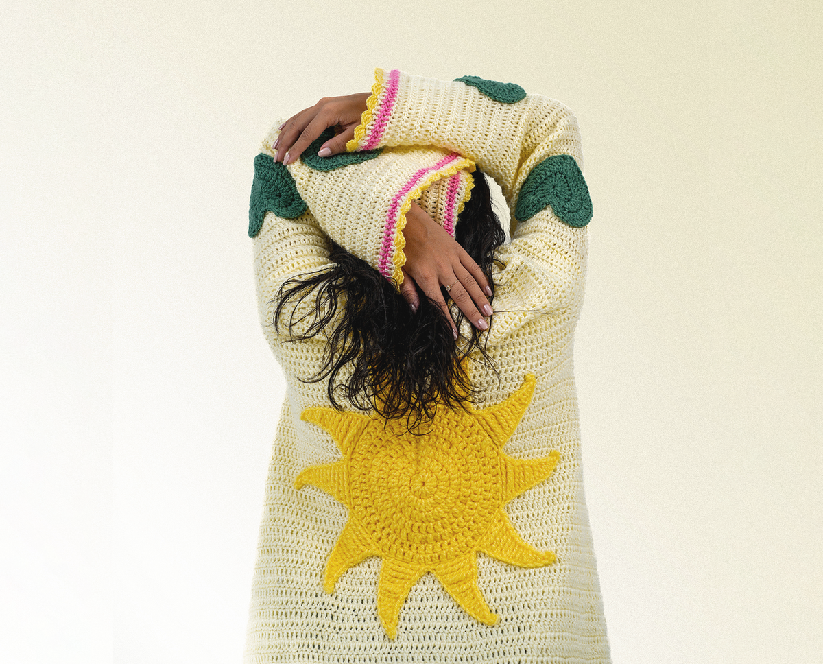 VANILLA SUNRISE LONG CARDIGAN (Adult/baby matching set, Sold Separately) Pre-order