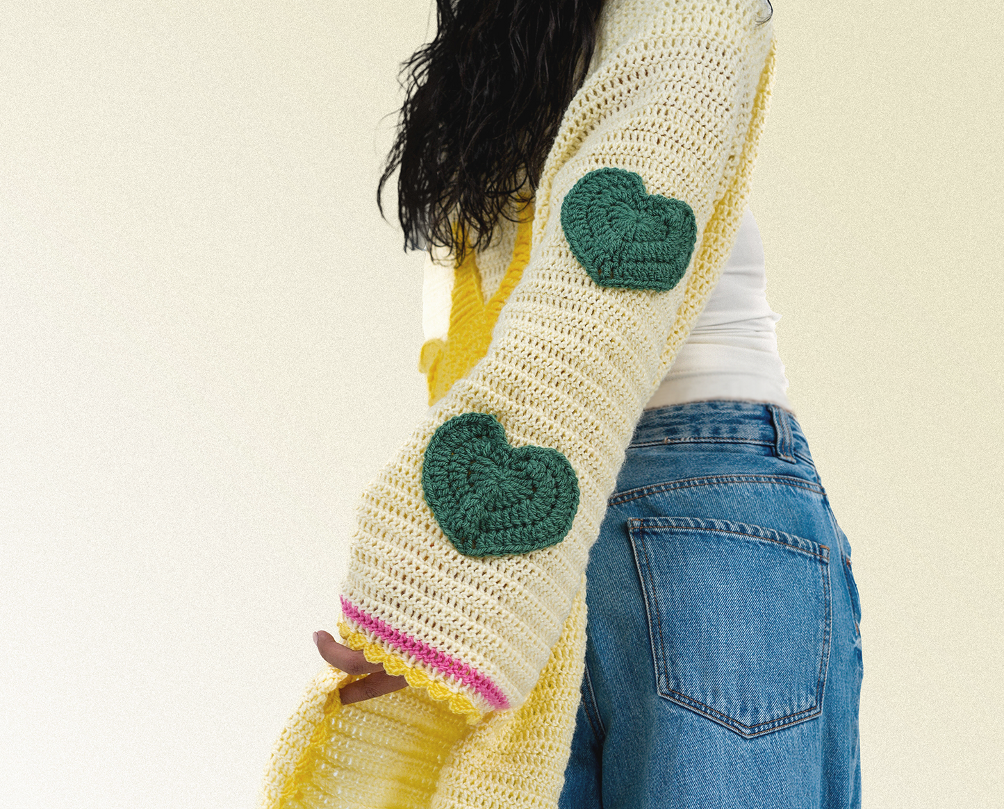 Vanilla Sunrise Long Cardigan (Mummy/baby matching set, Sold Separately)