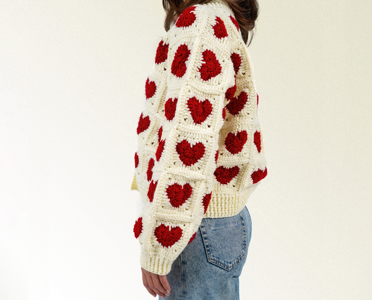 WHOLEHEARTED CARDIGAN (Adult/baby matching set, Sold Separately)