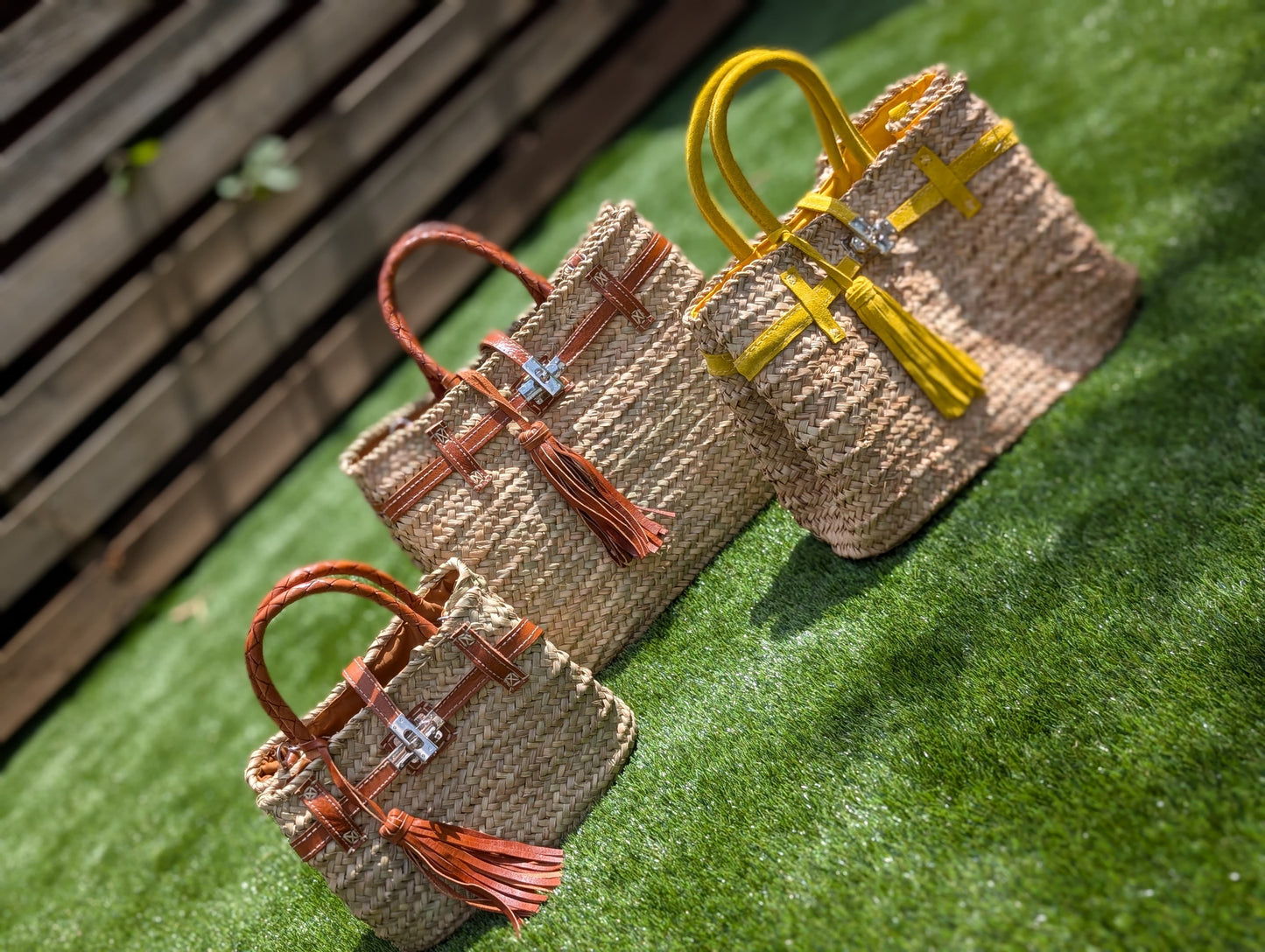 Handmade Woven Tote bag