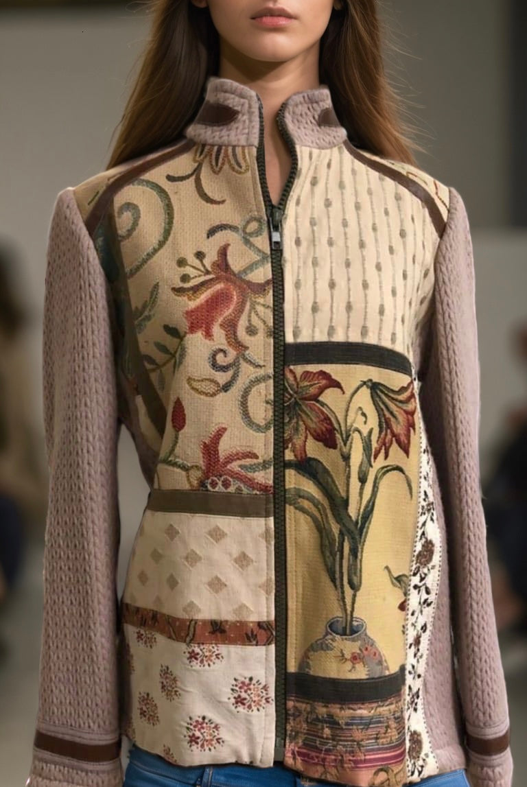 VASE KNIT JACKET