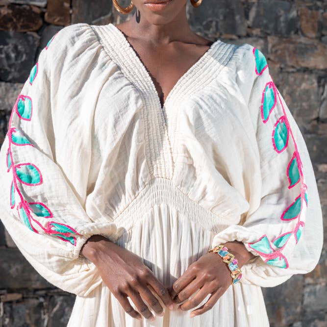 THE AZURE MAXI DRESS