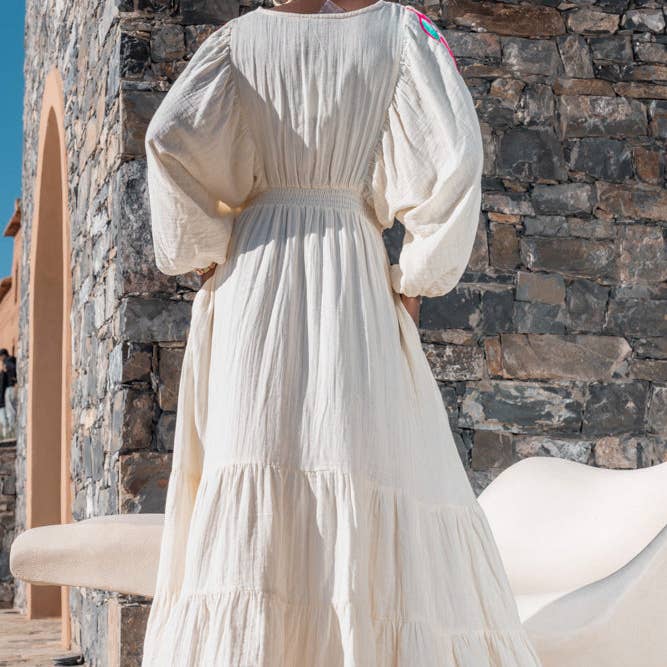 THE AZURE MAXI DRESS